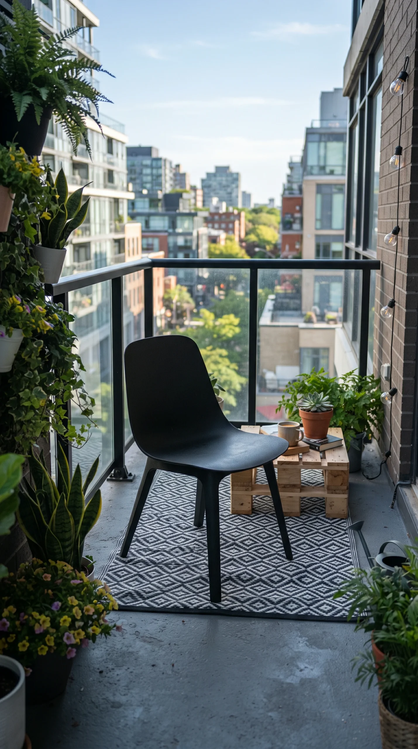 Budget Apartment Balcony Ideas - stylish interior design inspiration
