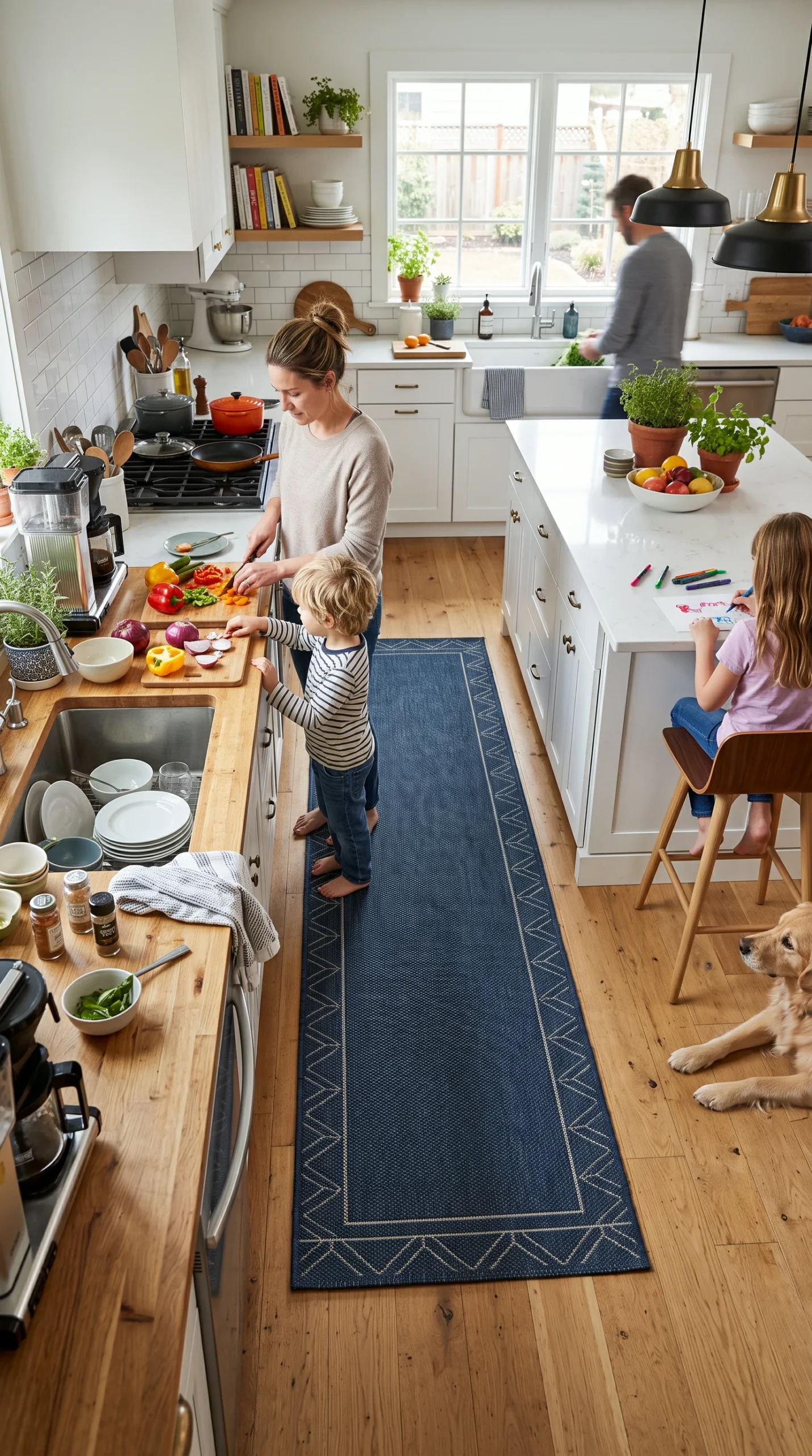 Washable Kitchen Rug - stylish interior design inspiration