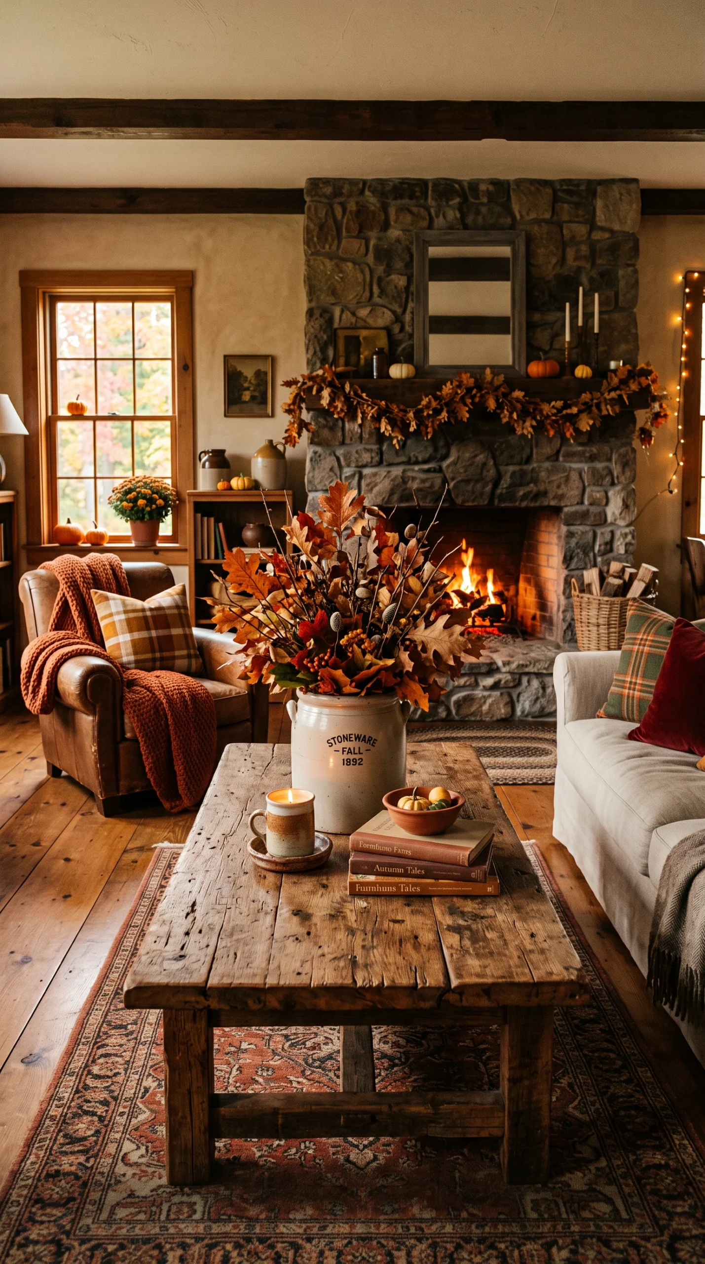 rustic fall room decor ideas
