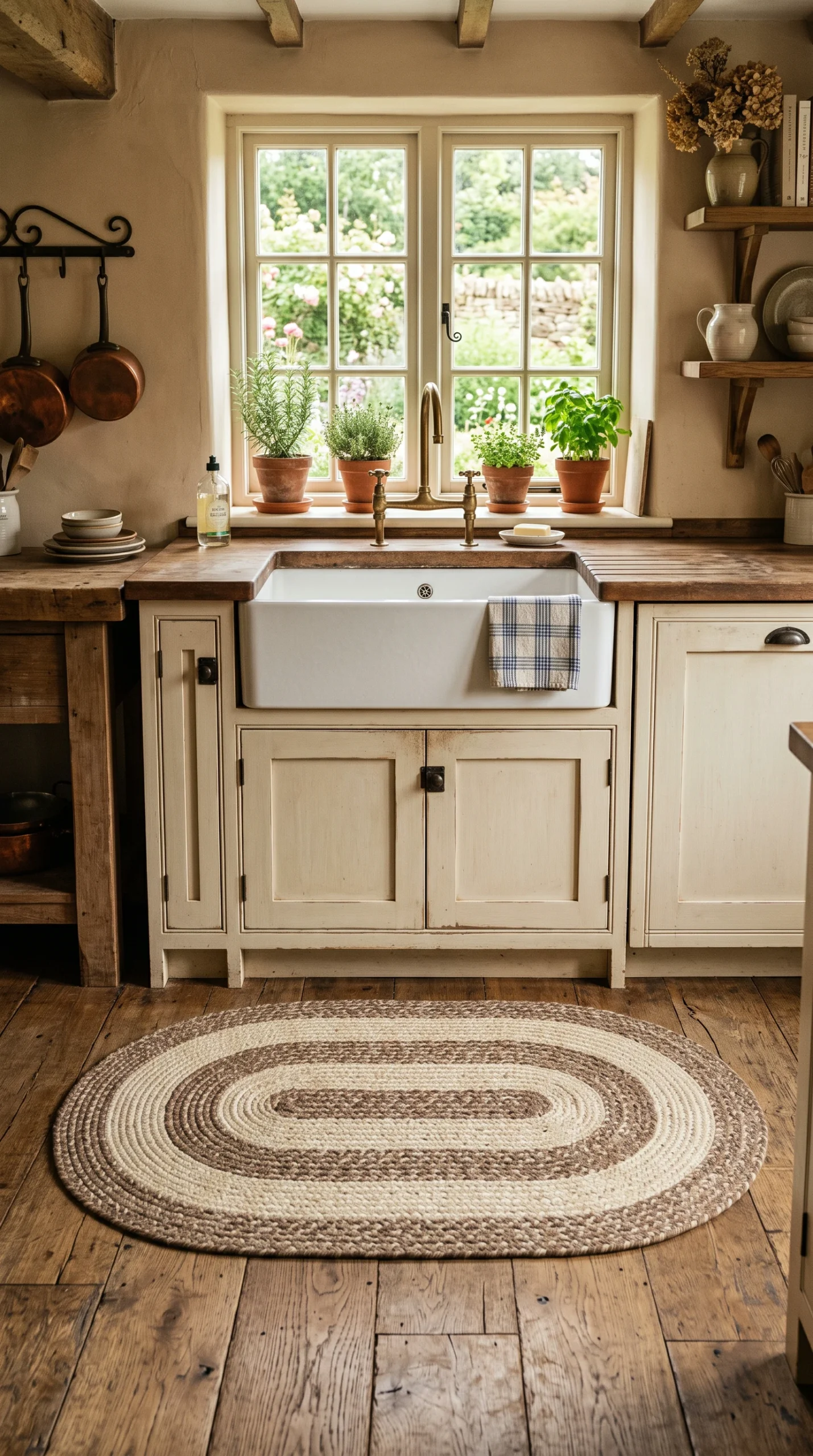 Farmhouse Kitchen Rug Ideas - stylish interior design inspiration