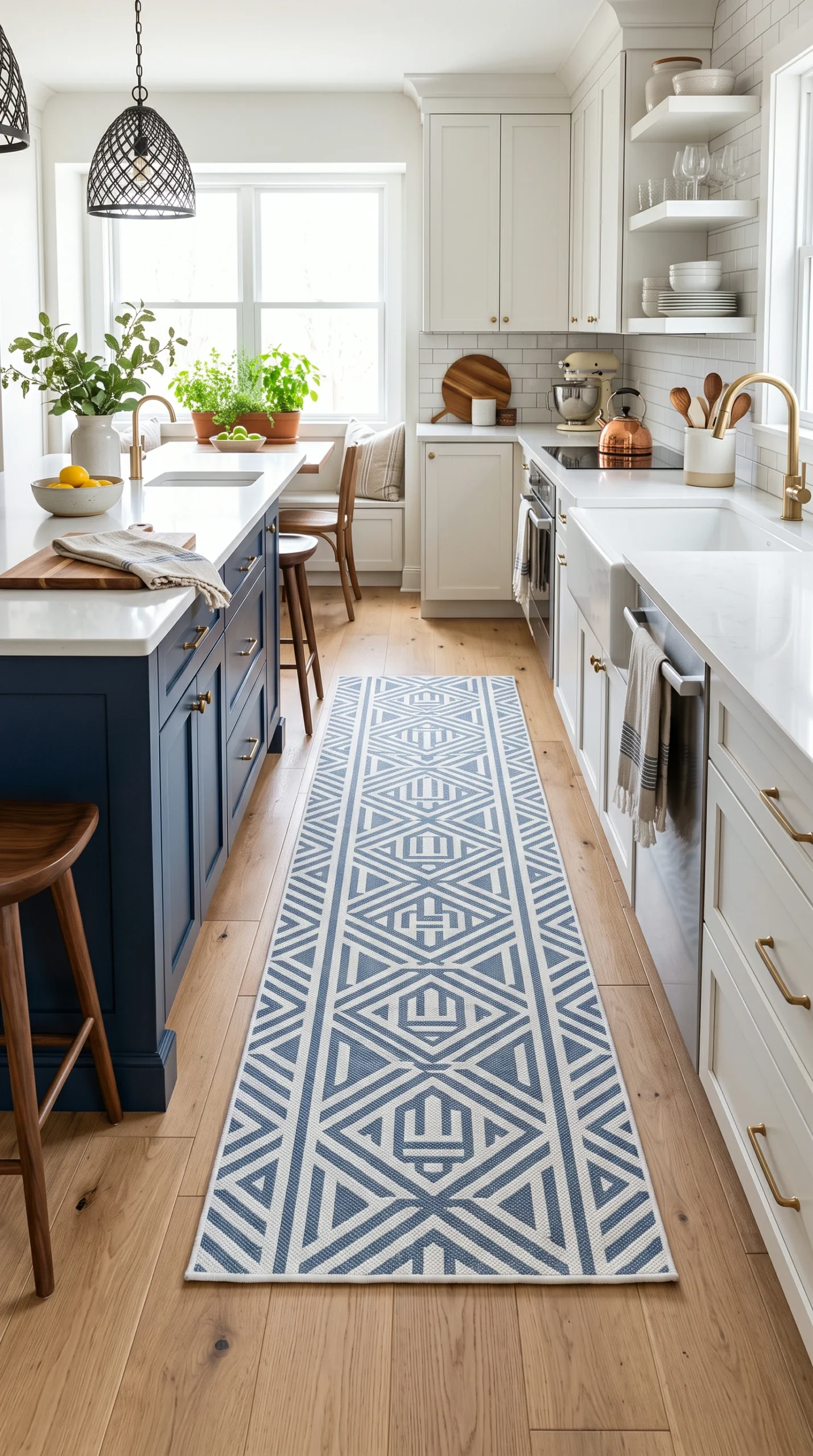 Kitchen Rug Placement - stylish interior design inspiration