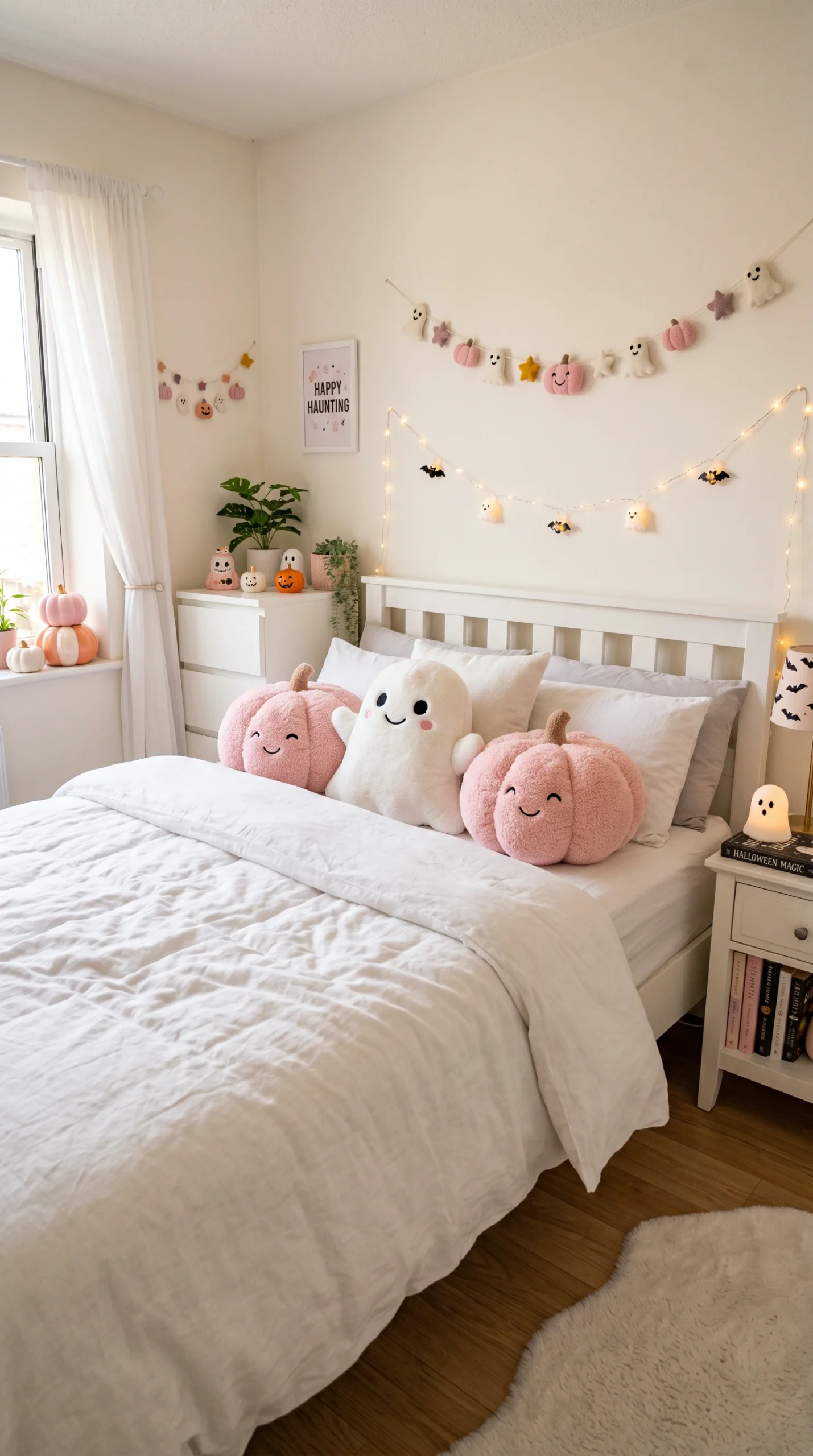 cute Halloween bedroom decor