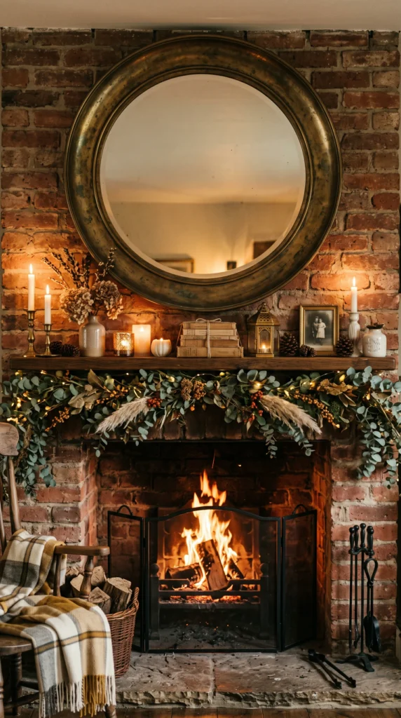 cozy mantel decor ideas