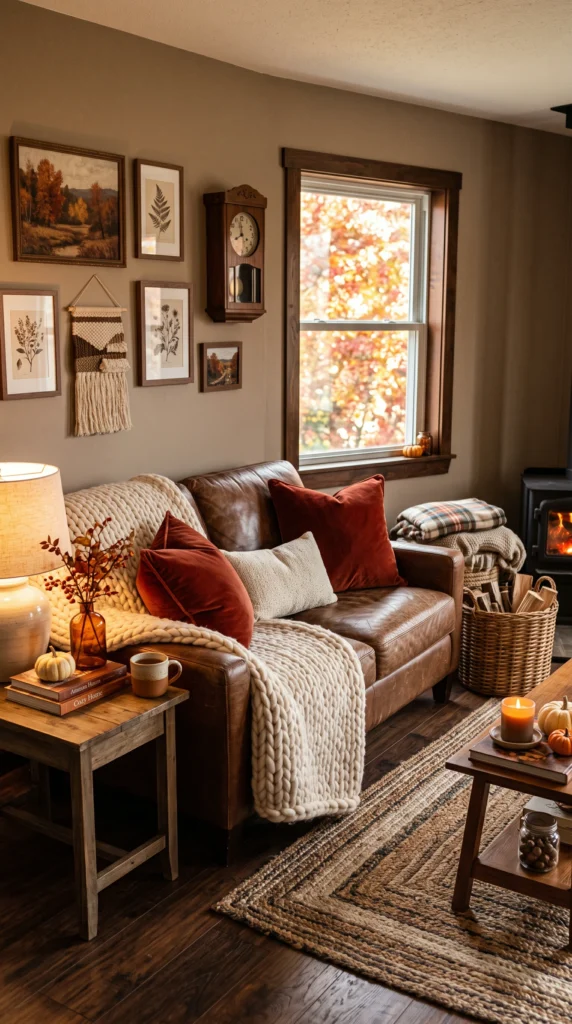 cozy fall living room ideas